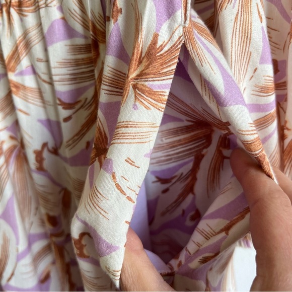 Jonathan Simkhai Ella Dress in Lilac Print - Picture 9 of 16